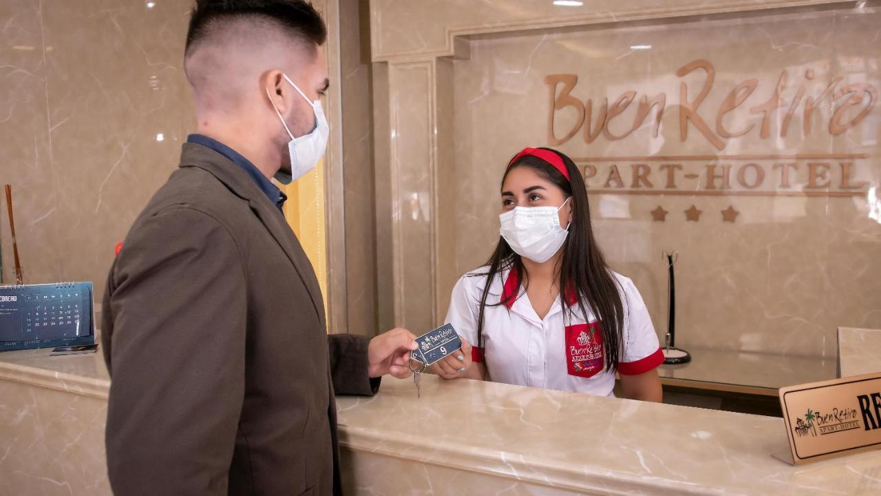 סנטה קרוז דה לה סיירה Buen Retiro Apart Hotel מראה חיצוני תמונה